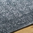 thumbnail image 6 of Livabliss Wool Rugs for Living Room, 2x3 Sicily Traditional Slate Blue Area Rug, Bedroom Dining Room Home Decor Handmade Carpet (2' x 3'), 6 of 7