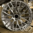 thumbnail image 2 of NEW 20 inch x 8.5 Alloy Wheels Rims Compatible with SWIRL STYLE 5 X 120 5 lug Silver Machined Face +35 offset Set of 4, 2 of 2