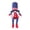 B, variant on Patriotic Plush Toy – 21cm Independence Day 4th of July Stuffed Bear or Eagle, Memorial Day Soft Decorative Pillow, Red White Blue Fabric Collectible