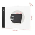 thumbnail image 2 of A4 Copyboard Ultra-thin LED Light Pad Adjustable 3 Levels Brightness Drawing Board USB Powered for Artist Animation Sketching Architecture Calligraphy Stenciling, 2 of 7