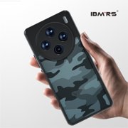 Shockproof Translucent Phone Case (Camo Black), IBMRS For vivo x100 pro Case