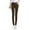Coffee, variant on Hontri Women High Rise Fashion Jean Classic Solid Color Ankle Jeans Casual Regular Tight Fitting Jeans Women's Casual Pants Pink M