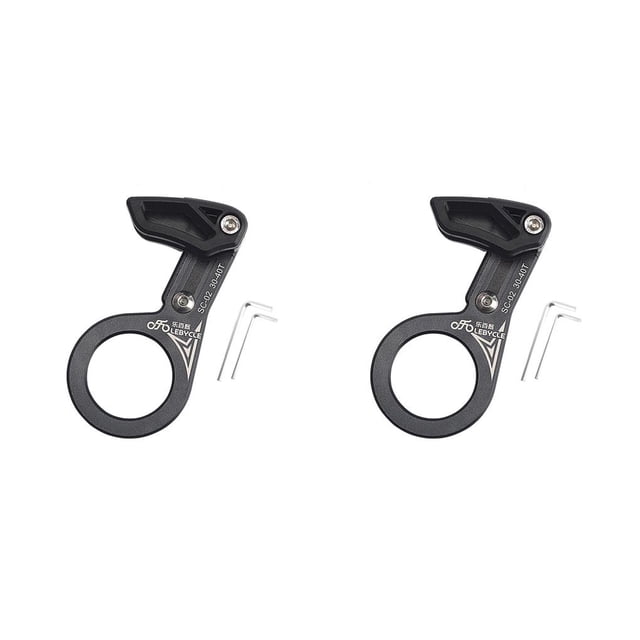 Soidarity Aluminum Alloy Chain Guide Bike Road Part Speed Single eje negro 2Conjunto