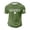 Army Green@GC@, variant on CONZONE St. Patrick's Day Men's T-Shirts Short Sleeve T Shirts for Men Casual Crew Neck Green Clover Graphic Lightweight Tees Soft Cozy Athletic Tops