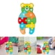thumbnail image 3 of Rompecabezas de animales Juguete de madera para niños pequeños Aprendizaje temprano Aprendizaje educativo a través del juego Preescolar Colores vibrantes Lindo regalo de vacaciones Llevar Macarena Rompecabezas, 3 of 6