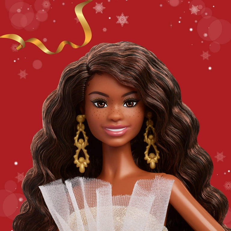 Barbie Signature 2025 Holiday Barbie Fashion Doll, Seasonal
