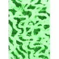 thumbnail image 1 of Ahgly Company Indoor Rectangle Abstract Green Modern Area Rugs, 8' x 12', 1 of 4