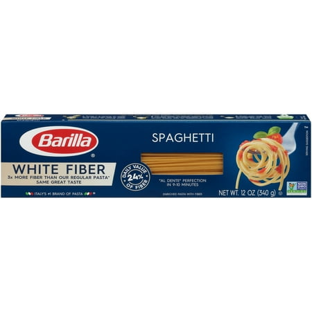 UPC 076808003055 product image for Barilla Pasta Spaghetti White Fiber, 12 Oz | upcitemdb.com