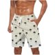 thumbnail image 1 of Pantalones Cortos Casuales para Hombre Imprimir con Bolsillos Pantalones de Playa de Cintura Elástica, Pantalones Cortos de Cintura Elástica para Hombre, 1 of 9