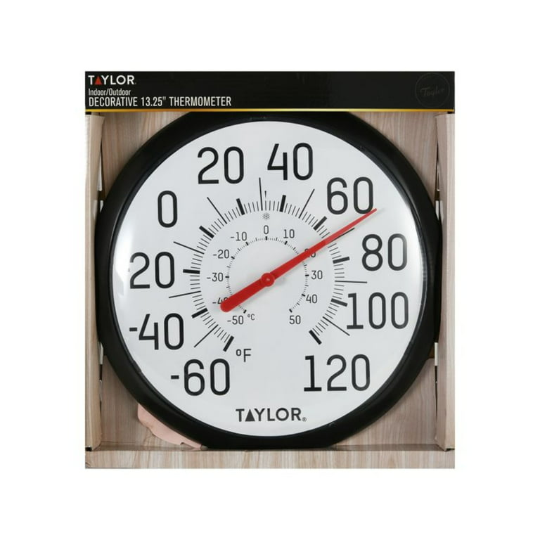 Taylor Indoor Outdoor Thermometer Hygrometer 13.25