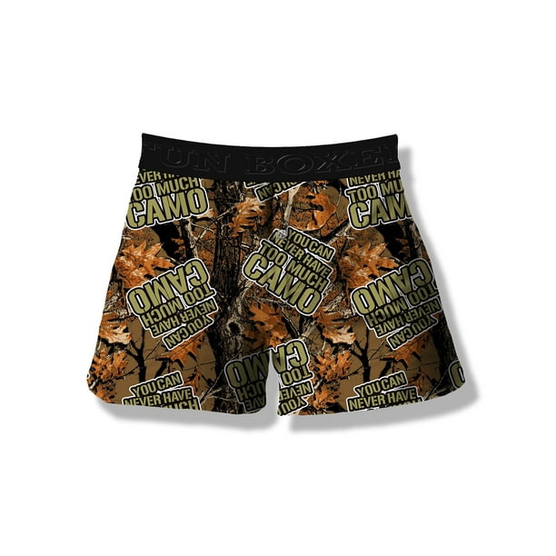 Fun Boxers Mens Boxer Shorts Novelty Cotton Briefs Fun Bottoms, Never