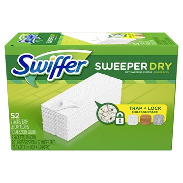 Swiffer Sweeper Heavy Duty Multi-Surface Dry Cloth Refills for Floor ...