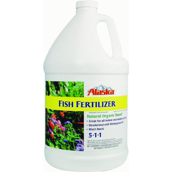 Alaska Fish Fertilizer Feeding Chart
