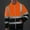 Orange, variant on Safety Jacket for Men Women Waterproof Reflective High Visibility Jacket Hi Vis Winter Bomber Jacket Hivisble Jacket Construction Work Jacket for Men with Pockets Orange 12(XXXL)