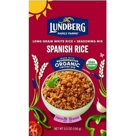 LUNDBERG RICE WHT SPANSH STYLE ENT 5.5 OZ
