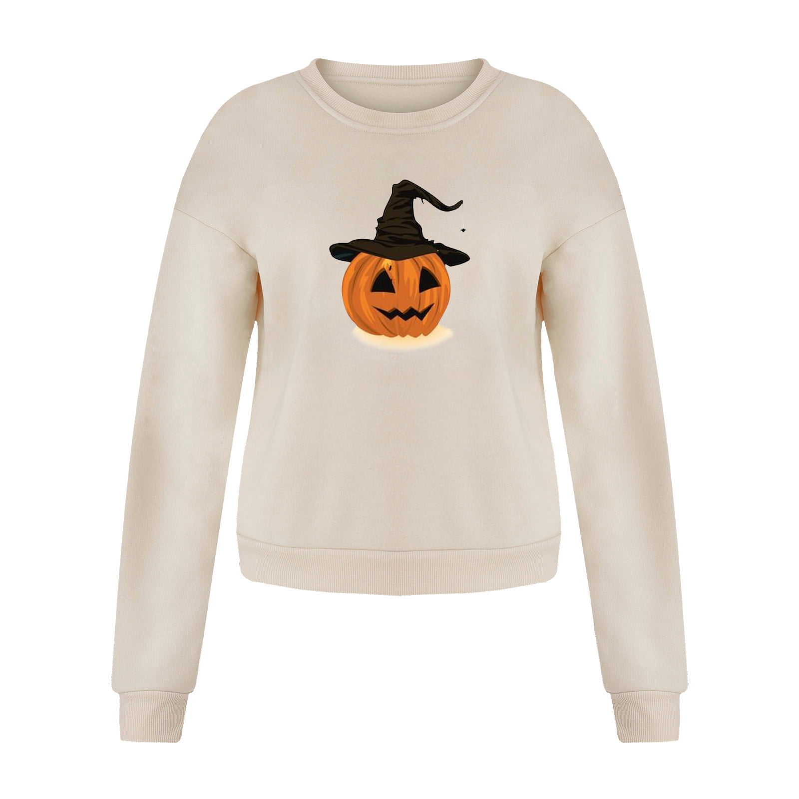 yoeyez Womens Hoodies Graphic Sweatshirts Women Halloween Long