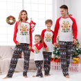 thumbnail image 7 of EnJoCho Family Christmas Pjs Matching Sets Holiday Jammies Sleepwear Christmas Pajamas for Family Dda Mommy and Me Xmas Outfits Personalized Family Christmas Long Sleeve Outfit, 7 of 7