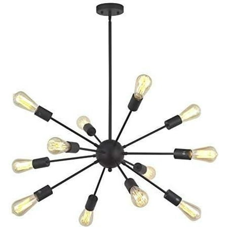 

HUIXIAN Sputnik Chandelier Lighting Celiing Lamp Industrial Pendant Light Vintage Modern Metal Creative Personality Adjustable Ceiling Lamp Fixture for Living Room Dining Room Bar Restaurant