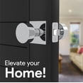 thumbnail image 2 of Mega Handles | Suana Passage Knob | Polished Chrome, 2 of 4