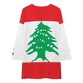 thumbnail image 4 of Lebanese Flag of Lebanon Long Sleeved Dress dresses women summer Dresses, 4 of 4