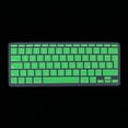 thumbnail image 2 of en fonético anti para pulgadas - verde Sunnimix Funda de silicona para teclado, 2 of 8