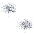 thumbnail image 3 of maskred Vibrant 400 Pcs Rondes en Vrac Sequins Couture Embellissement 7mm Argent 2ensemble, 3 of 6