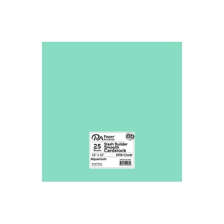 UPC: 0740512102624 | Paper Accents Cardstock 12 x 12  Stash Builder 65lb Aquarium 25pc