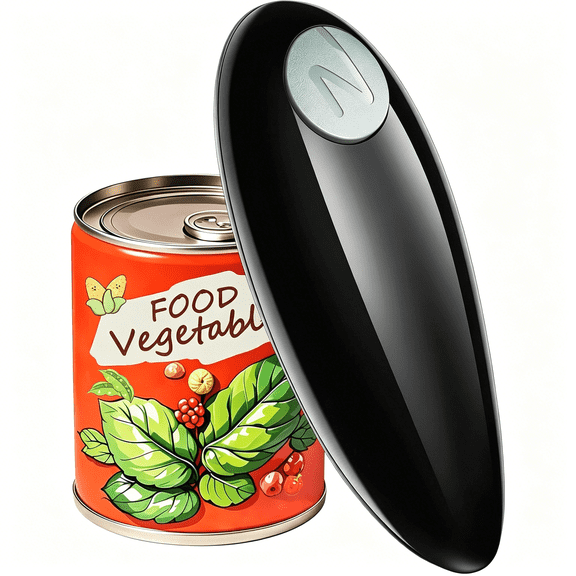 CURYMAY Electric Can Opener,Open Your Cans with a Simple Push of Button,Automatic Can Opener Smooth Edge,Electric Can Openers for Kitchen Arthritis&Seniors,Best Kitchen Gadget for Almost Size Can