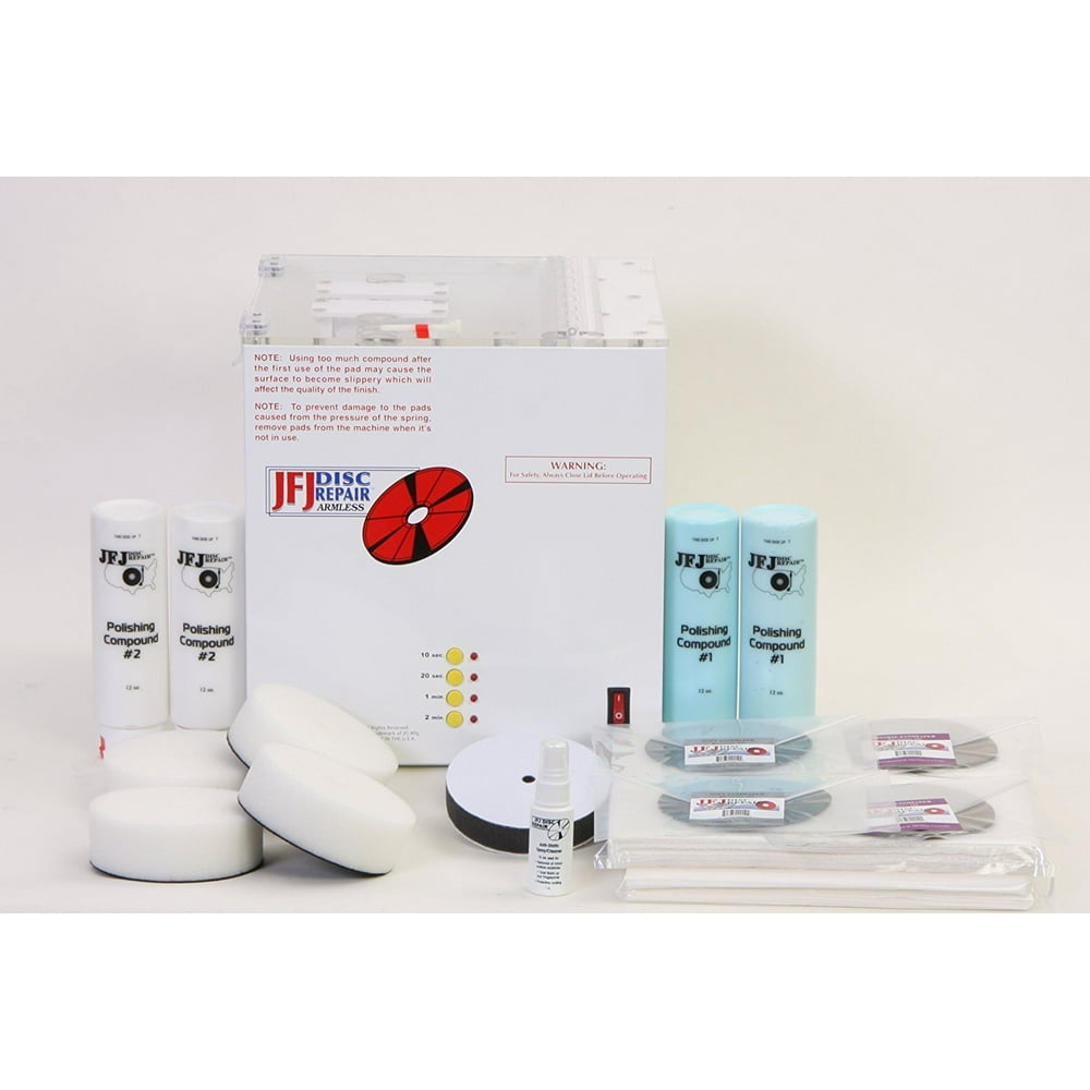 JFJ 110 Volt Double Arm Machine CD/DVD Repair Machine