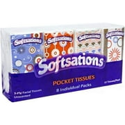 Nicole Home Collection 02074 Pocket Tissues 3 Ply 8 Pack - 384 Per Case