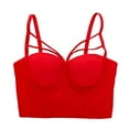 thumbnail image 1 of Haut Tube Élastique Pliant pour Femmes, Confort Jeune, Extensible, Design Arête de Poisson, Haut Gainant Sans Coutures, 1 of 4