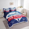 thumbnail image 3 of Castle Fairy Teens Baseball Gamer Twin Bedding Sets,Sport Bedding Comforter Set, 3 of 8