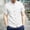 White, variant on LIaqionyy Men's Shirt Buttons down Short Sleeve Lightweight Summer Casual Tees Vacation Beach Tops Clothes