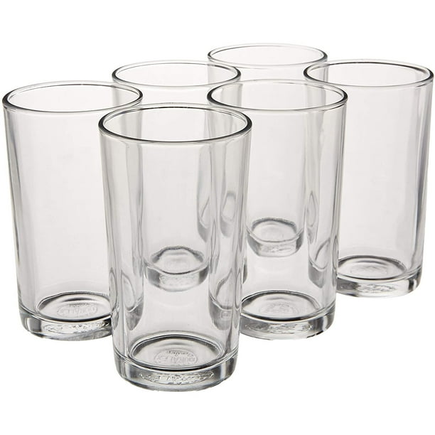 Duralex Unie 11.5 Ounce Clear Glass Drinkware Tumbler Drinking Glasses, Set of 6 - Walmart.com