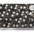 thumbnail image 2 of Soimoi Cotton Duck Fabric Cotton Ball Floral Print Fabric by the Yard 42 Inch Wide, 2 of 3