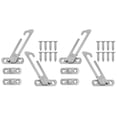 thumbnail image 1 of Shisuyan 4pcs Window Stopper Window Lock Latch Concealed Window Restrictor Lock, 1 of 9
