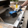 thumbnail image 4 of Cepillo eléctrico para parrilla, cepillo limpiador para barbacoa, herramienta de limpieza práctica y compacta. Azul, 4 of 9