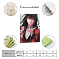 thumbnail image 2 of Based on Manga Kakeurui Anime Girl Jabami Yumeko Poster Home Decor Poster Wall Art Hanging Picture Print Bedroom Decorative Painting Posters Room Aesthetic 24x36inch(60x90cm), 2 of 6