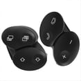thumbnail image 2 of Steering Wheel Switch Control Button Cover for Mercedes Benz Black, 2 of 5