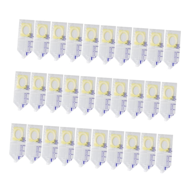 30 piezas bolsas de orina pediátrica Catchers de orina infantiles para acampares de tráfico 100 ml