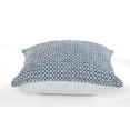 thumbnail image 3 of LR Home Ox Bay Blue Chevron All-Natural Cotton Square 2 Piece Pillow Cover Set, 3 of 6