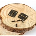 thumbnail image 5 of Mini bisagra de hierro de alta calidad para cajas de joyería de madera, bisagras decorativas con tornillos de repuesto que garantizan un funcionamiento suave, bisagras retro que añaden encanto, 5 of 5