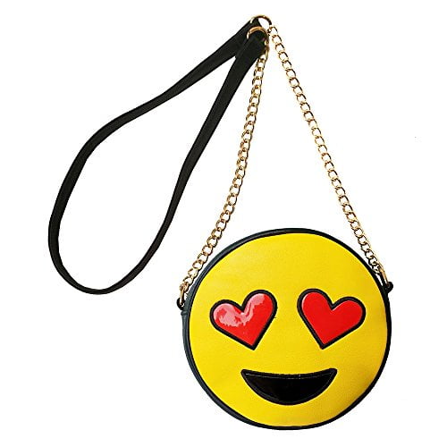Emoji Bag Crossbody Handbag with Shoulder Chain Strap