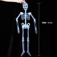 thumbnail image 3 of Jouet Maison Squelette Lumineux 32cm Squelette Effrayant pour Halloween, 3 of 9
