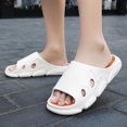 thumbnail image 3 of Men's Shower Slippers Bathroom Sandals Non Slip Pillowcases Beach Sandals Easy To Clean, 3 of 5