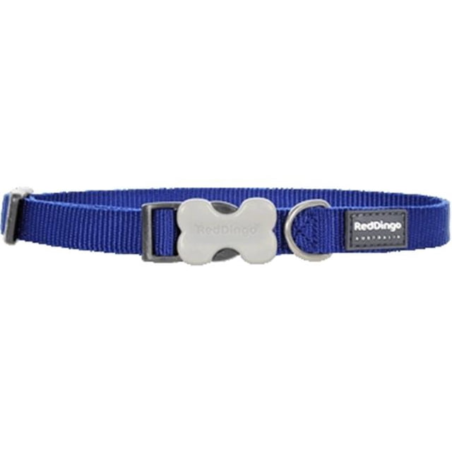Red Dingo Collier pour Chien DC-ZZ-DB-ME Classique Bleu Foncé - Moyen