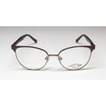 thumbnail image 3 of OSCAR DE LA RENTA OSL 729 CAT EYE STAINLESS STEEL METAL EYEGLASS FRAME/GLASSES, 3 of 9