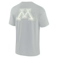 thumbnail image 3 of Unisex Fanatics Gray Minnesota Golden Gophers Elements Super Soft Short Sleeve T-Shirt, 3 of 3