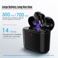 thumbnail image 4 of BL1 Auriculares inalámbricos Bluetooth Auriculares deportivos mini portátiles Eccomum Auriculares, 4 of 6