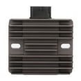 thumbnail image 4 of Voltage Regulator, Black Heat Sinking Perfect Fit Aluminium Voltage Rectifier  For ATV Dirt Bike, 4 of 8